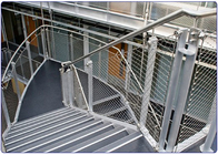 Balustrade Infill 7x7 Flexible Stainless Steel Cable Netting For Staircase