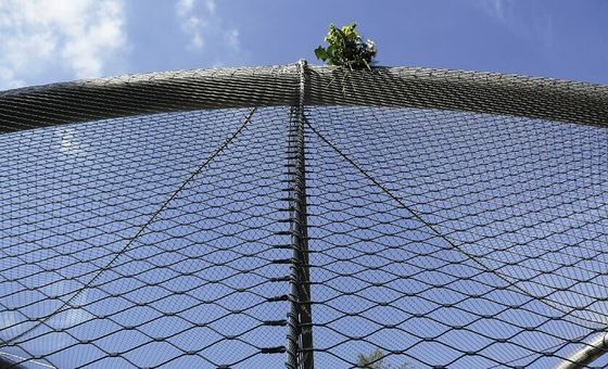 스테인레스 스틸 안전 망 2.0mm 와이어 60x60mm 구멍 떨어지는 보호