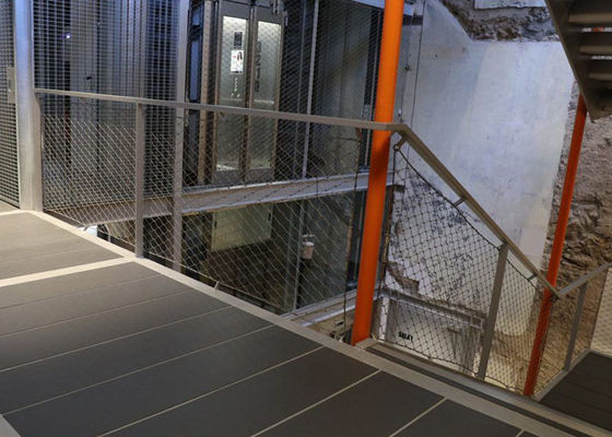 스테인리스 스틸 케이블 메쉬 50x50mm SUS 304 316 부식 방지