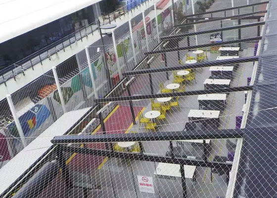 7 X7 레슬링 스틸 와이어 로프 메시 롤링
