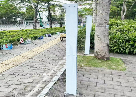 유연한 스테인레스 스틸 철사망 동물원 조류집 망