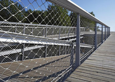 X-tend 장식 와이어 로프 메쉬 펜스 스테인리스 스틸 2.0mm