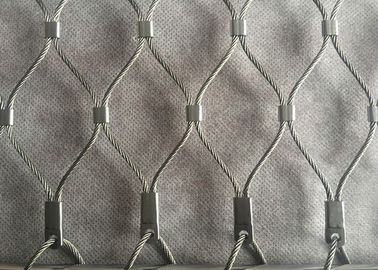 스테인리스 스틸 와이어 로프 메쉬 안전망 7x19 페룰 스타일