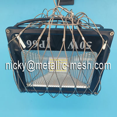 1.5mm 유연성 스테인레스 스틸 로프  Mesh 가방 도둑질 방지