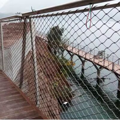 316 304 스테인리스 스틸 와이어 케이블 네트 펜스 계단 난간 난간