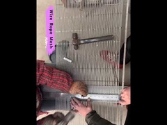 페룰 처리된 와이어 로프 메쉬