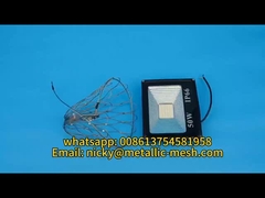 불빛에 대한 스테인레스 스틸 로프 메시 안전망