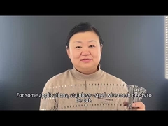 다이아몬드 페러울 스테인리스 스틸 로프 새 새집 망