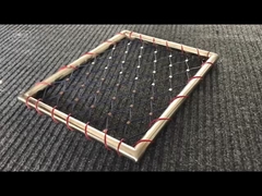 스테인리스 스틸 와이어 로프 네팅 유연한 금속 페룰 동물원 메쉬