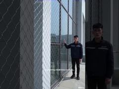 충격 방지 스테인레스 스틸 와이어 로프 안전망